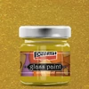 Farba na sklo s rozpúšťadlom Pentart, 30 ml - 26515 metalická zlatá