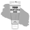 Krémová akrylová farba Pentart, s hodvábnym leskom, 60 ml - svetlosivá