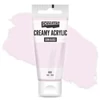 Krémová akrylová farba Pentart, s hodvábnym leskom, 60 ml - ružová