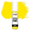 Lesklá akrylová farba Pentart, 20 ml - žltá