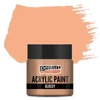 Lesklá akrylová farba Pentart, 50 ml – lososová