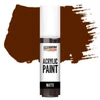 Matná akrylová farba Pentart, 20 ml - tmavohnedá