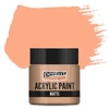 Matná akrylová farba Pentart, 50 ml - lososová
