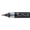 Štetcový popisovač Pentel Dual Metallic Brush Pen, XGFH-DAX, čierno-metalický červený