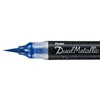 Štetcový popisovač Pentel Dual Metallic Brush Pen, XGFH-DCX, modro-metalický zelený