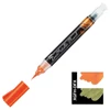 Štetcový popisovač Pentel Dual Metallic Brush Pen, XGFH-DFX, oranžovo-metalický žltý