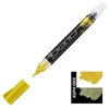 Štetcový popisovač Pentel Dual Metallic Brush Pen, XGFH-DXX, zlatý