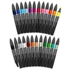 Sada obojstranných alkoholových popisovačov Promarker Brush - 24 ks, student designer set