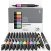 Sada obojstranných alkoholových popisovačov ProMarker - 12+1 ks, Set 2