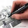 Sada obojstranných alkoholových popisovačov ProMarker - 24+1 ks, black & grey wallet