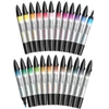 Sada obojstranných akvarelových popisovačov Promarker Watercolor - 24 ks, v puzdre na zips