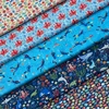 Patchworková tkanina - Makower - Deep Blue Sea 138/B2 Divers light blue