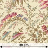 Obraz 2/3 - Patchworková tkanina - Makower - Sienna Whimsical Garden Cream 2-687-L