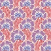 Obraz 1/7 - Patchworková tkanina - Tilda Cotton Beach - Ocean flower coral 100325