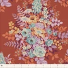 Patchworková tkanina - Tilda Chic Escape - Whimsyflower rust 100458