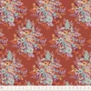 Obraz 3/6 - Patchworková tkanina - Tilda Chic Escape - Whimsyflower rust 100458