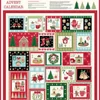 Obraz 4/4 - Patchworková tkanina - Makower - Christmas 23 Advent Cosy  2574-1 Panel, 60cm