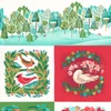 Obraz 2/7 - Patchworková tkanina - Moda - Winterly by Robin Pickens 48766-11 Panel, 60cm