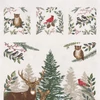 Obraz 2/7 - Patchworková tkanina - Moda - Woodland Winter by Deb Strain 56099-11 Panel, 60 cm