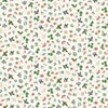 Patchworková tkanina - Makower - Good Tidings Sprig Cream 105/Q