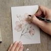 Sada na kreslenie Sakura Creative kit - Cherry Blossom