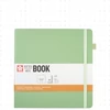 Sakura Dotted Note Book bodkovaný zápisník - 20x20 cm, pale patina