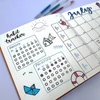Sakura Dotted Note Book bodkovaný zápisník - 20x20 cm, japanese kerria