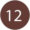 Obojstranný alkoholový popisovač Sakura IDenti Pen - brown