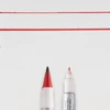 Obojstranný alkoholový popisovač Sakura IDenti Pen - red