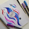 Sada štetcových popisovačov Sakura Koi Brush - 6 ks, Bright