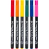 Sada štetcových popisovačov Sakura Koi Brush - 6 ks, Bright