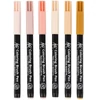 Sada štetcových popisovačov Sakura Koi Brush - 6 ks, Manga Set