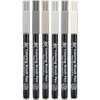 Sada štetcových popisovačov Sakura Koi Brush Pen - 6 ks, Urban