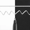 Lakový popisovač na kaligrafiu Sakura Pen-Touch Calligrapher, fine (1,8 mm) - silver
