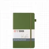 Sakura Squared Note Book štvorcový zápisník - 13x21 cm, pine needle