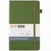 Sakura Squared Note Book štvorcový zápisník - 13x21 cm, pine needle