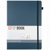 Sakura Squared Note Book štvorcový zápisník - A4, deep indigo