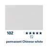 Akvarelová farba v tube Schmincke Horadam, 15 ml - 102, permanent chinese white