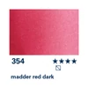 Akvarelová farba v tube Schmincke Horadam, 15 ml - 354, madder red dark