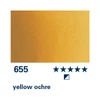 Akvarelová farba v tube Schmincke Horadam, 15 ml - 655, yellow ochre