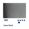 Akvarelová farba v tube Schmincke Horadam, 15 ml - 781, lamp black