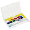 Sada akvarelových farieb Sennelier la petite Aquarelle - 12x1/2 panvičiek + štetec s nádržkou na vodu, Hands-free