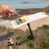 Sada akvarelových farieb Sennelier la petite Aquarelle - 12x1/2 panvičiek + štetec s nádržkou na vodu + magic arm, Hands-free