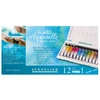 Sada akvarelových farieb Sennelier la petite Aquarelle Travel box - 12x10 ml + štetec