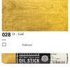 Olejová farba v tvare tyčinky Sennelier Oil Stick, 38 ml - 028, gold