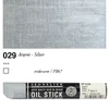 Olejová farba v tvare tyčinky Sennelier Oil Stick, 38 ml - 029, silver