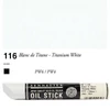 Obraz 2/10 - Olejová farba v tvare tyčinky Sennelier Oil Stick, 38 ml - 116, titanium white