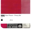 Olejová farba v tvare tyčinky Sennelier Oil Stick, 38 ml - 686, primary red