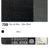 Olejová farba v tvare tyčinky Sennelier Oil Stick, 38 ml - 759, mars black