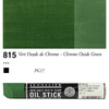 Olejová farba v tvare tyčinky Sennelier Oil Stick, 38 ml - 815, chrome oxide green